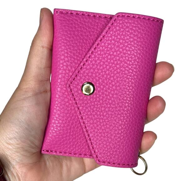 Pretty Simple Madi Mini Envelope Card Holder Wallet - Clip On Keychain Snap - Picture 5 of 7